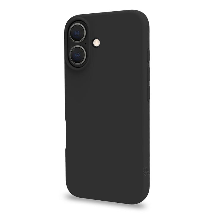 Funda CELLY Cromo iPhone 16 Negra (CROMO1078BK)