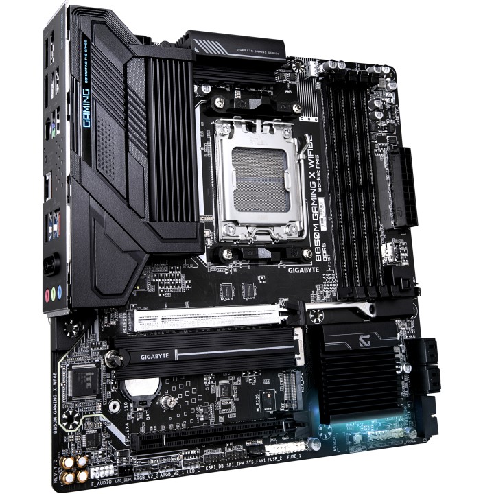 GIGABYTE B850M GAMING WIFI6E:(AM5) 4DDR5 1HDMI 2DP mATX
