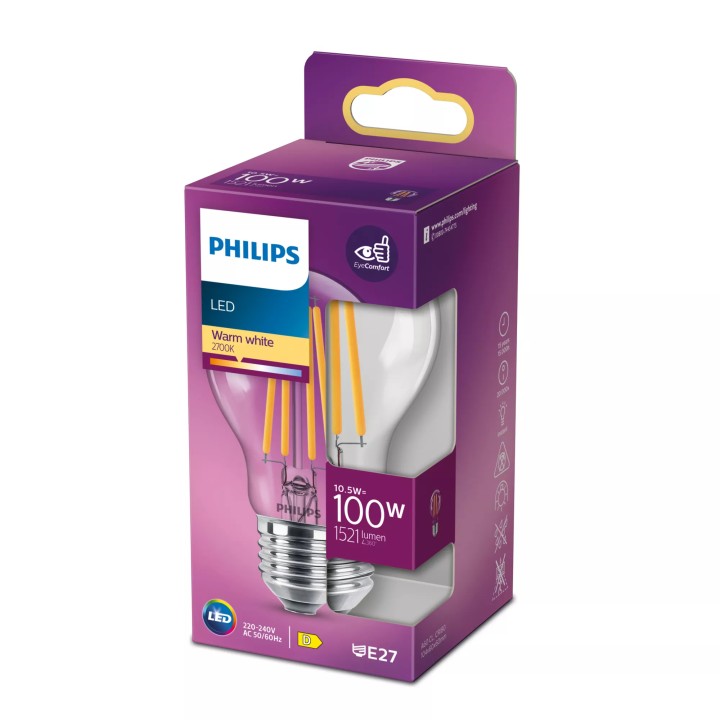 Bombilla Philips LED Classic 100W E27 (929002026155)