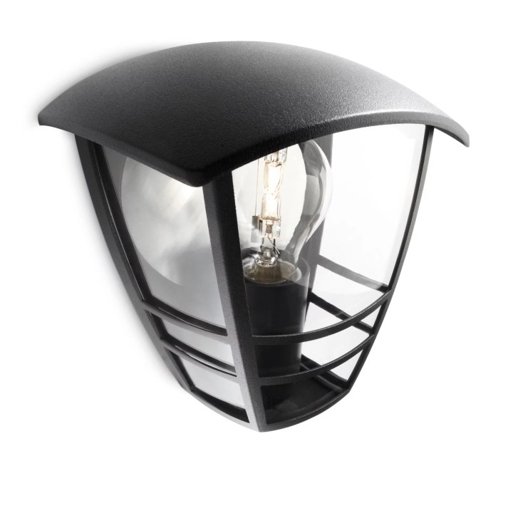 Aplique Mural Philips Creek 60W Negro (915002790302)