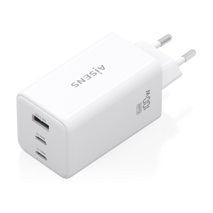 Cargador AISENS 100W 1xUSB-A 2xUSB-C (ASCH-100W3P051-W)