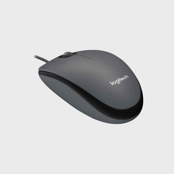 Ratón LOGITECH M100 USB-A 1000dpi Negro (910-006652)