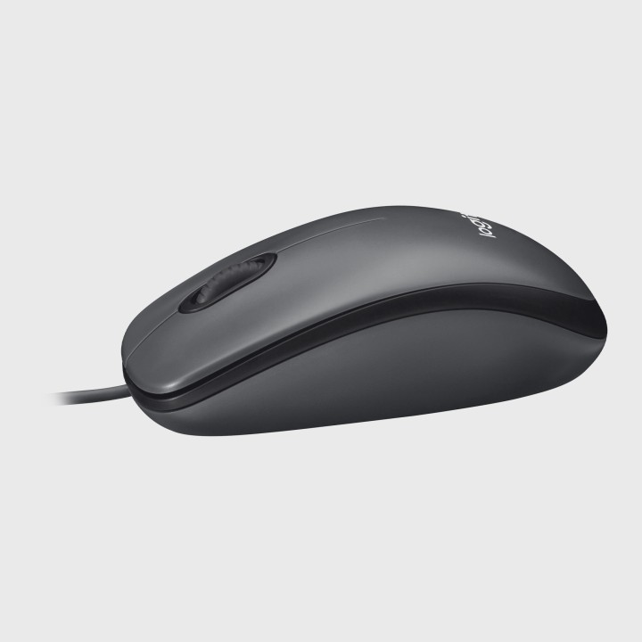 Ratón LOGITECH M100 USB-A 1000dpi Negro (910-006652)