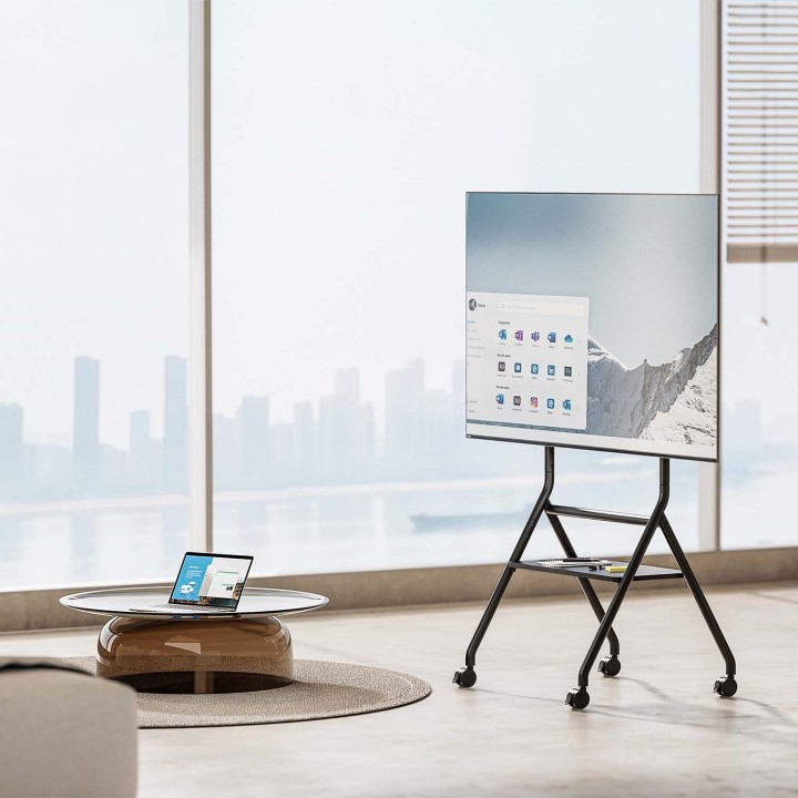 Soporte de Suelo AISENS 37"-86" con Ruedas (FT86FE-329)
