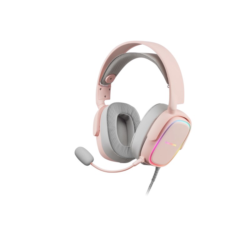 Auric+Micro Mars Gaming RGB Flow 3.5mm USB Rosa (MHAXP)