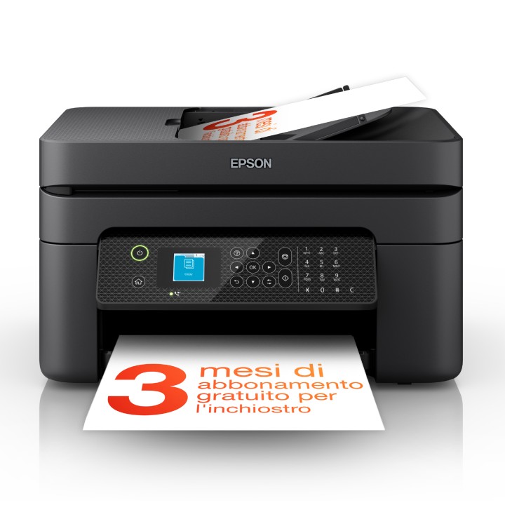 Multif Epson WF-2930DWF A4 Color Fax Negra (C11CK63403)