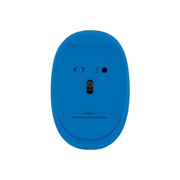 Ratón NILOX Dual-Wireless Blanco/Azul (NXMDWS103)