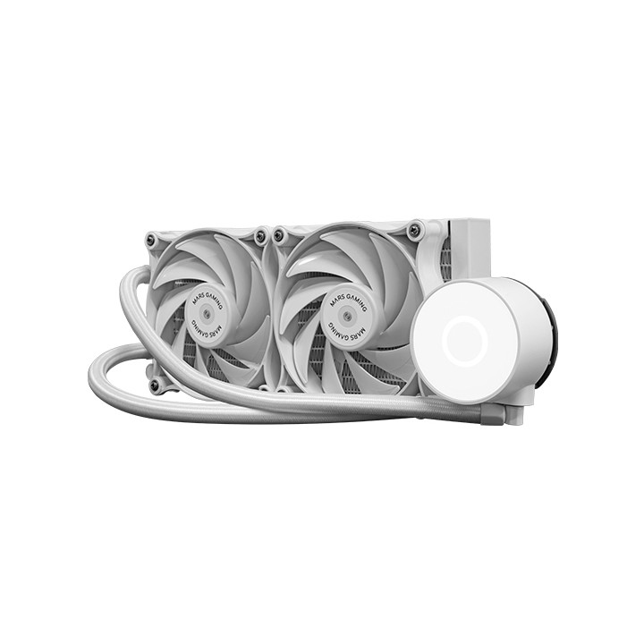 Ref. Líq. Mars Gaming FRGB 450W Blanca (MLPRO240W)
