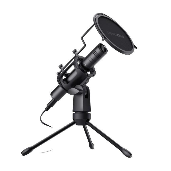 Micrófono Trust GXT241 Velica USB Trípode Negro (24182)