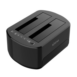 Dock AISENS USB 3.0 SATA 2.5"/3.5" Negro (ASDS-D03B)