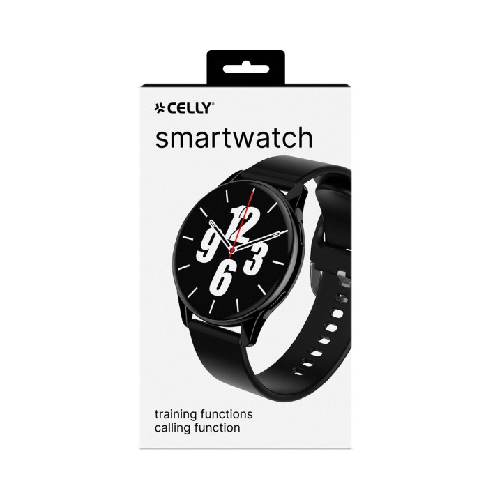 Smartwatch CELLY TrainerFlow 1.28" Negro(TRAINERFLOWBK)