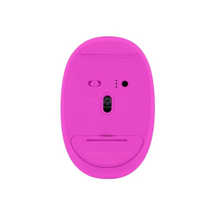 Ratón NILOX Dual-Wireless Blanco/Rosa (NXMDWS104)