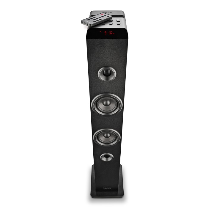 Torre de Sonido NGS 80W BT/USB Negra (SKYCHARMPRO)