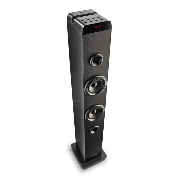 Torre de Sonido NGS 80W BT/USB Negra (SKYCHARMPRO)