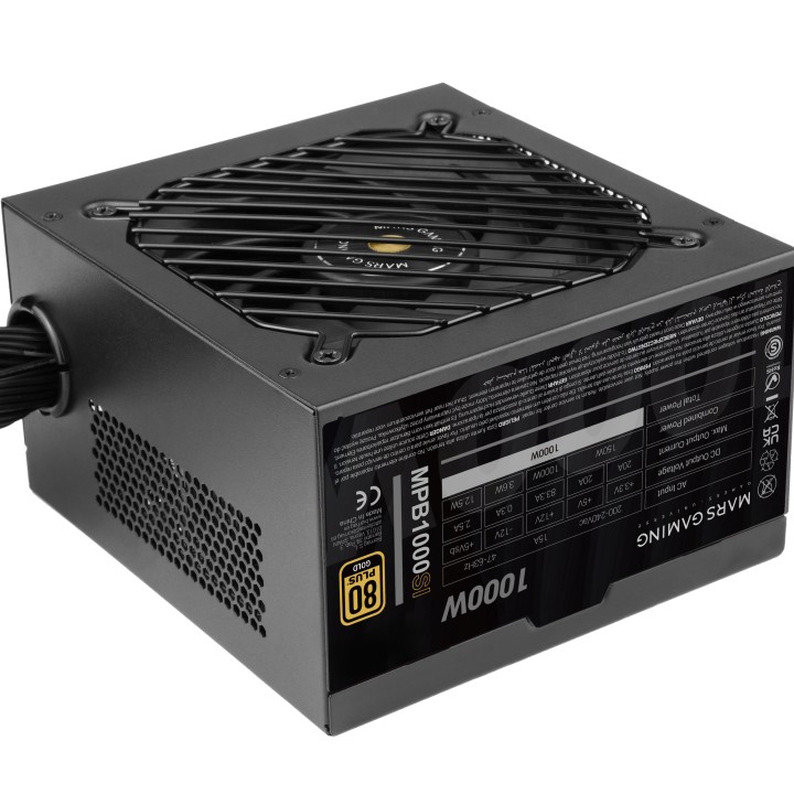 Fuente Mars Gaming ATX 1000W 80+ Bronze (MPB1000SI)