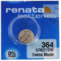 Pila Renata 364 SR621SW Swiss Made 0% mercurio