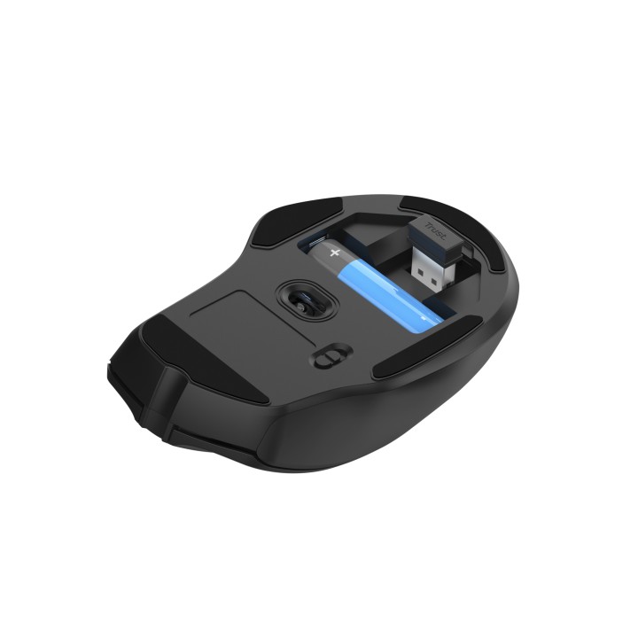 Ratón Trust Nito Óptico Silencioso RF Negro (25549)