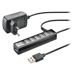 Hub NGS 7xUSB 2.0 Negro (IHUB7TINY)