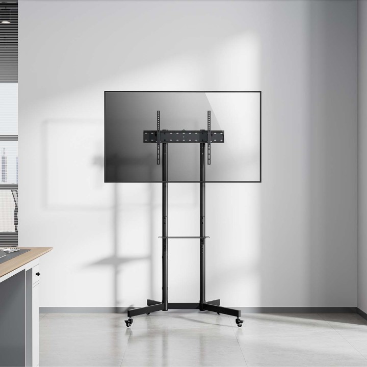 Soporte de Suelo AISENS 37"-70" con ruedas (FT70TE-333)