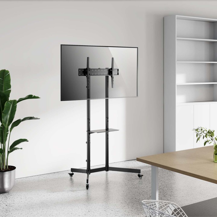 Soporte de Suelo AISENS 37"-70" con ruedas (FT70TE-333)