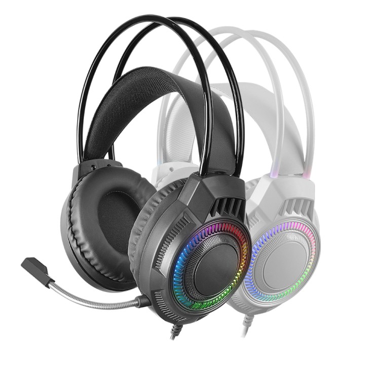 Auric+Micro Mars Gaming FRGB 3.5mm/USB Negros (MH124)
