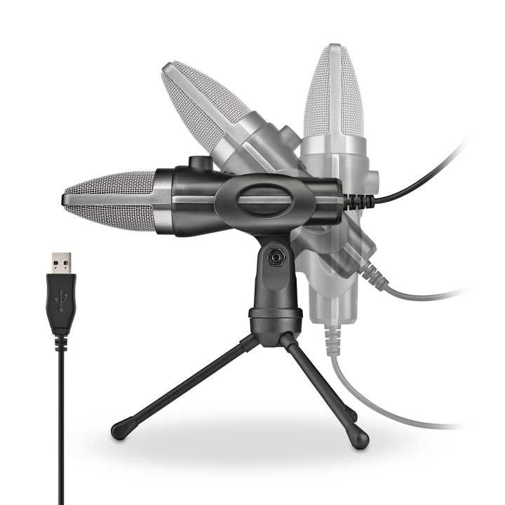 Micrófono NGS USB con Trípode PC/PS4/PS5 (MS120USB)