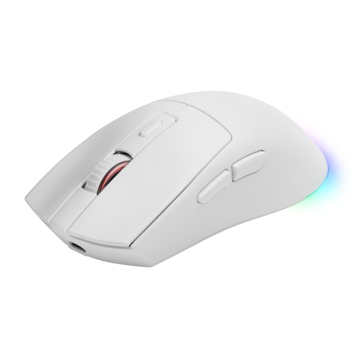 Ratón Mars Gaming RF Wireless BT 14400dpi Blanco(MMT3W)