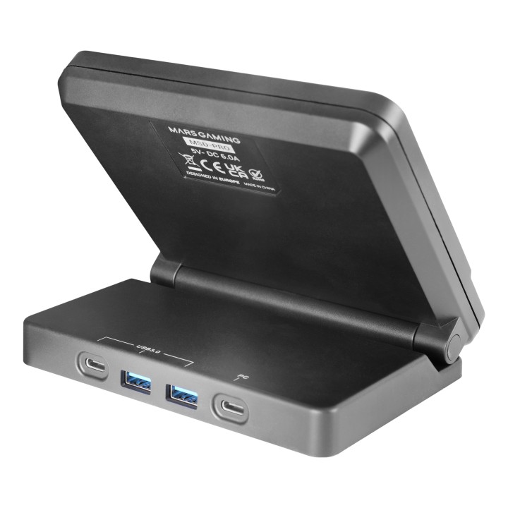 Control Deck Mars Gaming LCD 10 Teclas Negro (MSDPRO)
