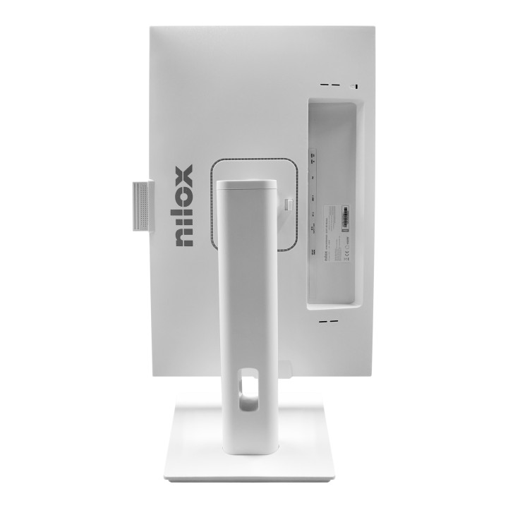 Monitor NILOX 24" FHD HDMI WebCam Blanco (NXM24RWEB02W)