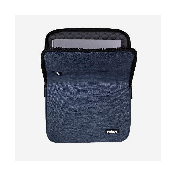 Funda NILOX Sleeve hasta 17.3" Azul (NXSL17BL)