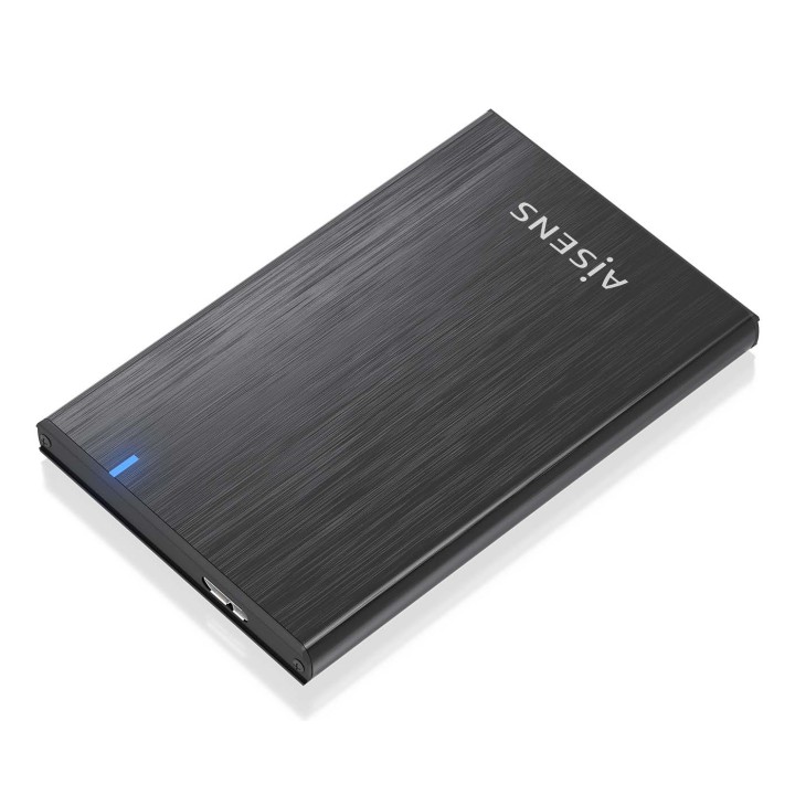 Caja AISENS HDD/SSD 2.5" mUSB USB-C Negra (ASE-2528B)