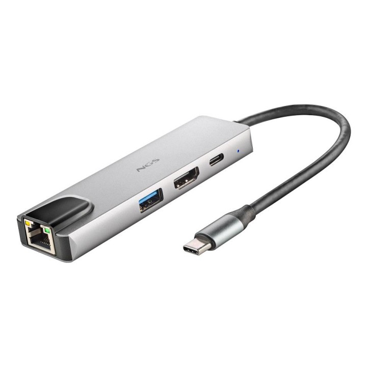 Hub NGS USB-C a USB-A/C/HDMI/RJ45 (WONDERDOCKSUPRA)
