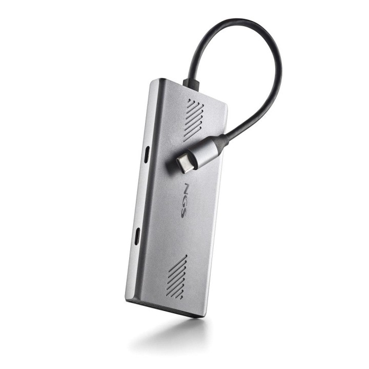 Hub NGS USB-C a 2xUSB-A/2xUSB-C Plata (WONDERDUO-C)