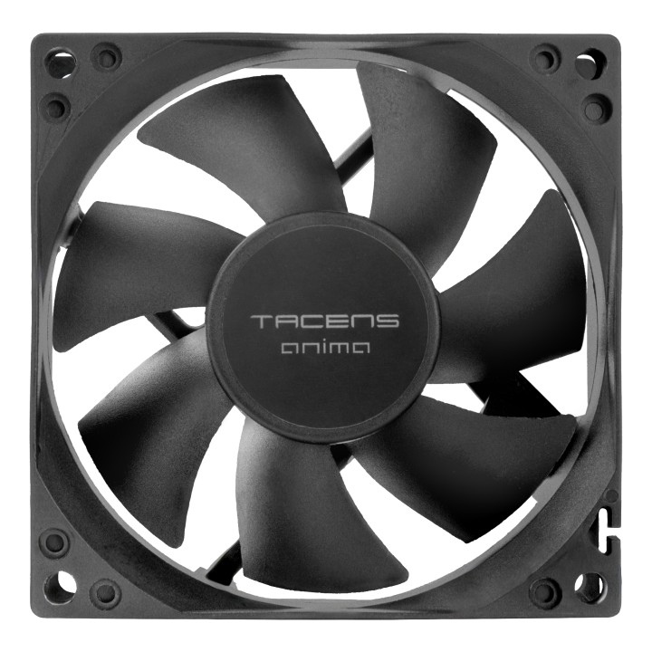 Ventilador Tacens Anima 8x8 Pack 2 Negro (AF8X2)