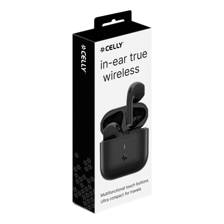 Auriculares CELLY Intra-Aurales TWS Negros (COMPACTBK)