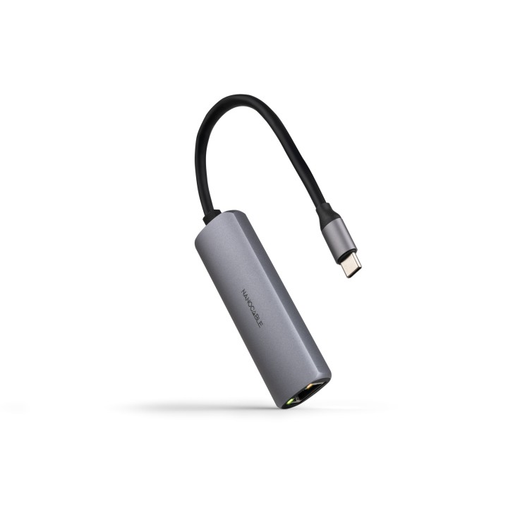 Hub Nanocable USB-C a 1xUSB-C 3.0/1xRJ45 (10.16.4603)