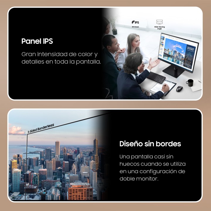 Monitor Samsung 24" IPS FHD VGA HDMI (LS24D304GAUXEN)