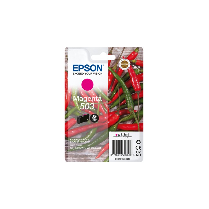 Tinta Epson 503 Magenta 3.5ml (C13T09Q34020)