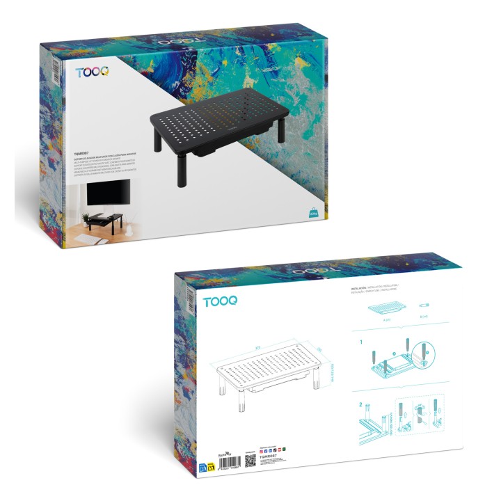 Soporte Elevador TooQ con Cajón para Monitor (TQMR087)