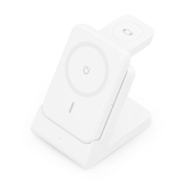 Cargador AISENS Qi Inalámbrico Blanco(ASCH-15W4WC063-W)