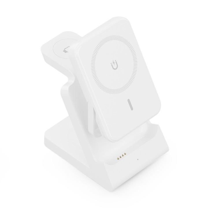 Cargador AISENS Qi Inalámbrico Blanco(ASCH-15W4WC063-W)