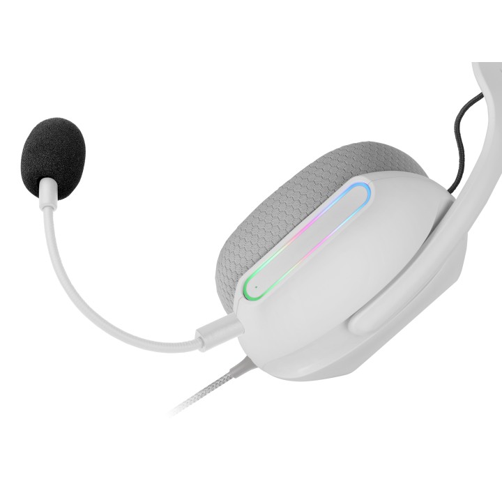 Auric+Micro Mars Gaming RGB 3.5mm USB-A Blanco (MHPROW)