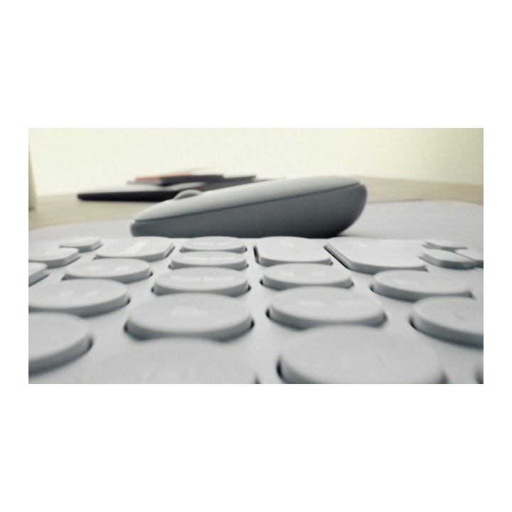 T+Ratón LOGITECH Pebble 2 RF BT Grafito (920-012227)
