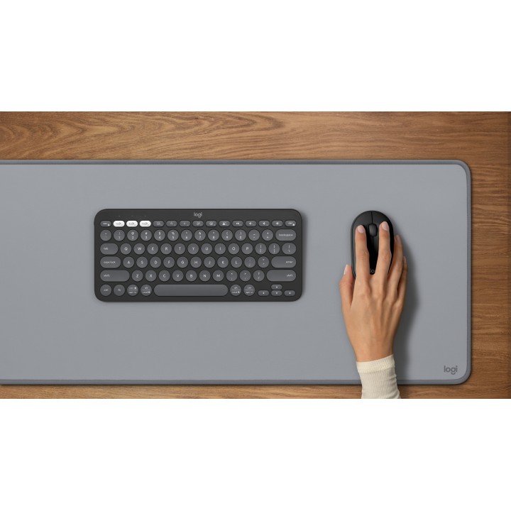 T+Ratón LOGITECH Pebble 2 RF BT Grafito (920-012227)