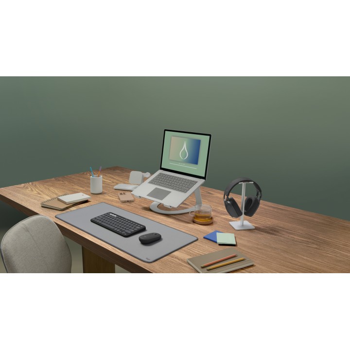 T+Ratón LOGITECH Pebble 2 RF BT Grafito (920-012227)