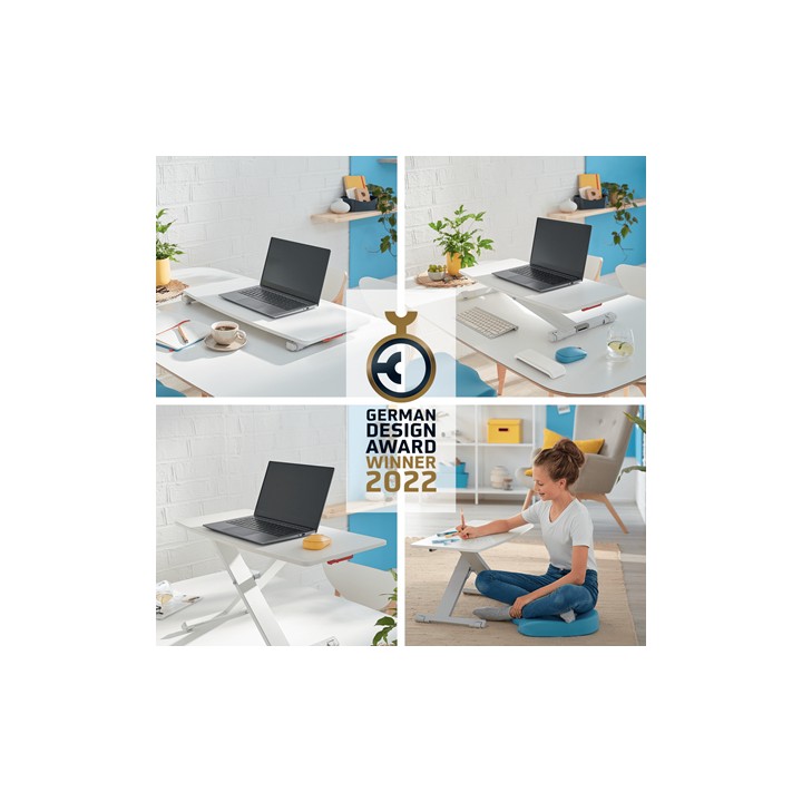 Escritorio Leitz Altura Regulable Gris (6532-00-85)
