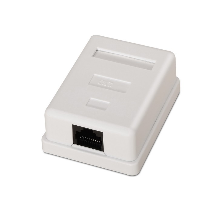 Roseta AISENS 1xRJ45 Cat.6 UTP Blanco (A139-0301)