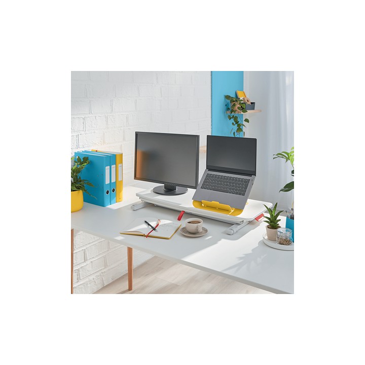 Escritorio Leitz Altura Regulable Gris (6532-00-85)