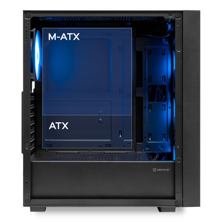 Caja UNYKA Revelat Mesh Compact Edition ATX (UK121805)