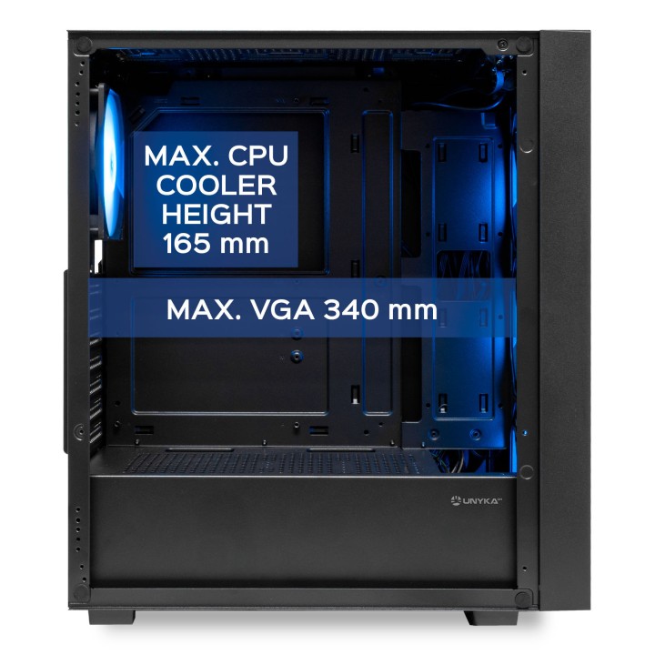 Caja UNYKA Revelat Mesh Compact Edition ATX (UK121805)